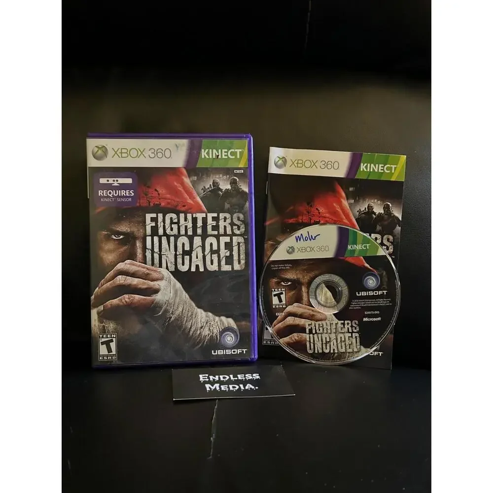 Fighters Uncaged Microsoft Xbox 360 CIB Video Game